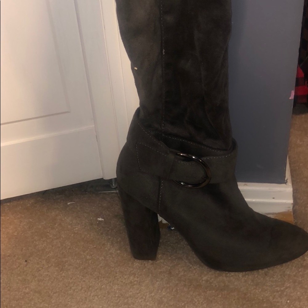 Knee high boots